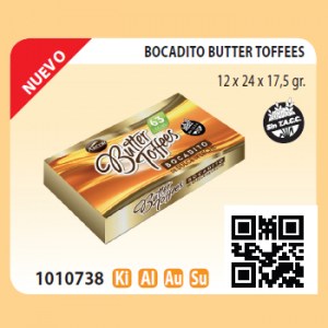 Butter Toffees Bocadito 12 x 24 x 17,5 gr